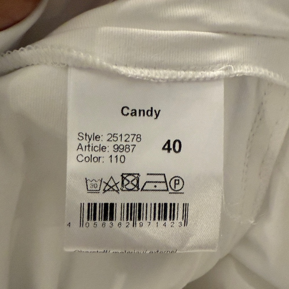 Raffaello Rossi White Joggers View 2